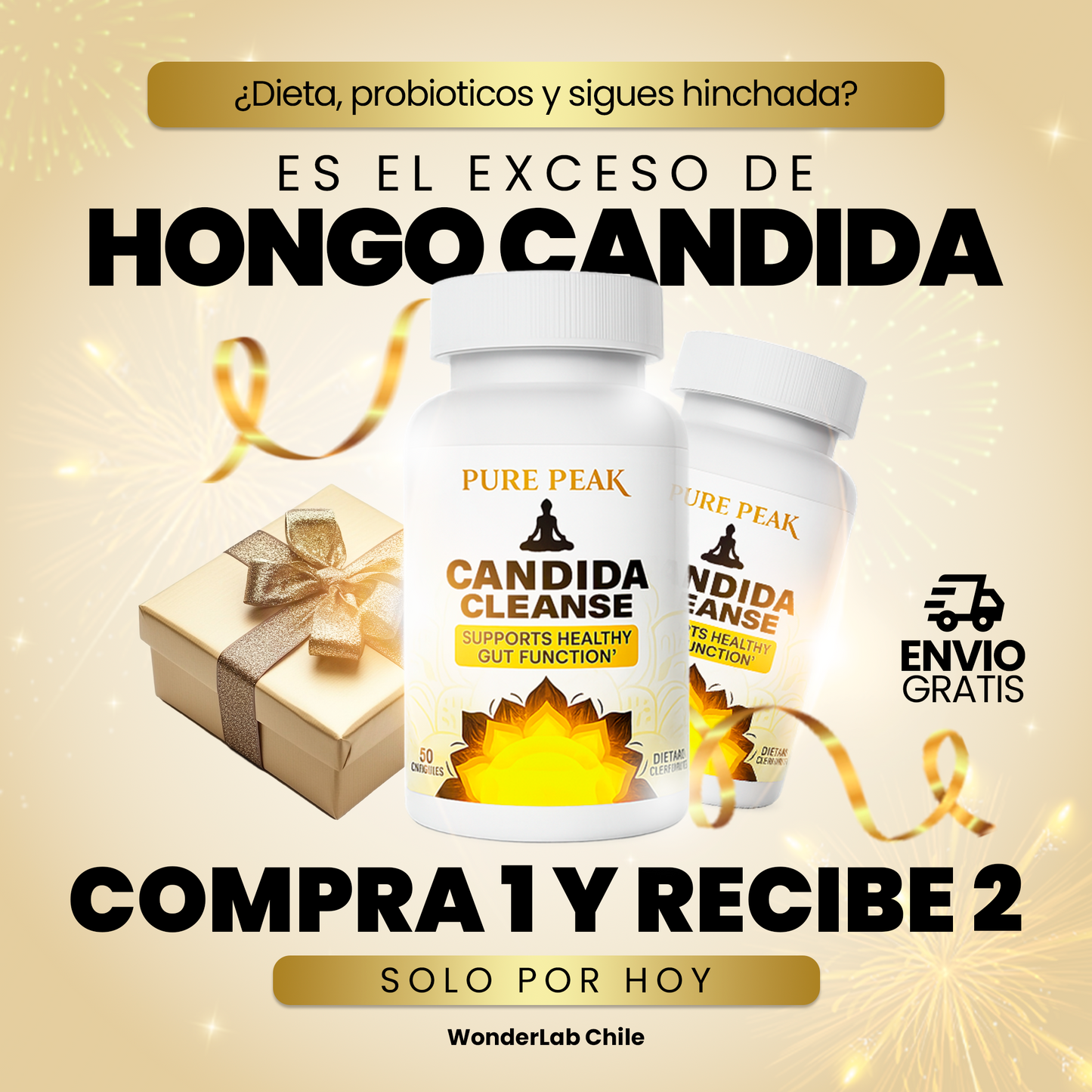 CandiFree ® Eliminador de Hongos Intestinales